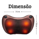 Almofada Shiatsu Massageadora Relaxante P Pescoço/Lombar/Pés