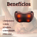 Almofada Shiatsu Massageadora Relaxante P Pescoço/Lombar/Pés