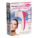 Kit 5 Em 1 Escova Massageador Eletrico Corpo E Rosto -