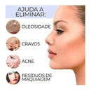 Kit 5 Em 1 Escova Massageador Eletrico Corpo E Rosto -