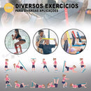 Kit 5 Faixa Elástica Super Mini Band Para Treino Exercícios