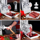 Moedor Carne 2800W Completo Linguica Alimentos Portatil 110V