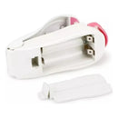 Mini Seladora De Embalagem Plástico Lacra Portátil Manual Co