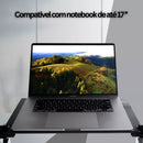 Mesa Notebook Cama Dobrável Cooler Mouse Pad Suporte Sofá -