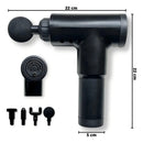 Massageador Elétrico Muscular Profissional Portátil Pistol -