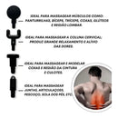 Massageador Elétrico Muscular Profissional Portátil Pistol -