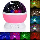 Luminária Estrelas Abajur Luz Lua Colorido Quarto Rosa -