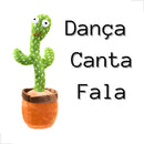 Cacto Pelúcia Dançarino Dançante Toca Musica Repete Sua V -