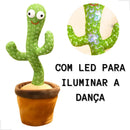 Cacto Pelúcia Dançarino Dançante Toca Musica Repete Sua V -