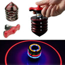 Pião Elétrico Musical Luminoso Retro - Lançador