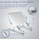 Suporte Notebook Tablet Ergonômico Dobrável Resistente Alu -
