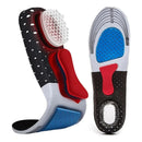 Palmilha Ortopédica Anatômica Gel Alivio Fascite Plantar -