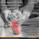 Palmilha Ortopédica Anatômica Gel Alivio Fascite Plantar -