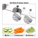 Mandolin Profissional Cortador Fatiador Legumes Frutas Inox