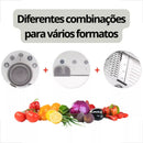 Mandolin Profissional Cortador Fatiador Legumes Frutas Inox
