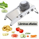Mandolin Profissional Cortador Fatiador Legumes Frutas Inox