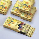 Kit 25 Cartas Folha De Ouro Edicao Limitada Douradas -