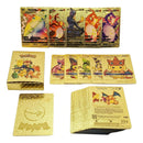 Kit 25 Cartas Folha De Ouro Edicao Limitada Douradas -