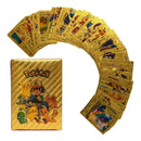 Kit 10 Cartas Douradas Folha De Ouro Edição Limit -