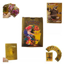 Kit 10 Cartas Douradas Folha De Ouro Edição Limit -