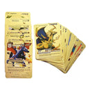 Kit 10 Cartas Douradas Folha De Ouro Edição Limit -