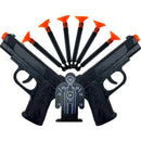 Kit 2 Air Gun - 6 Dardo E 1 Alvo Brinquedo Presente