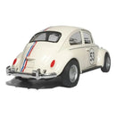 Carrinho Fusca Ferro Fricção Metal Miniatura Herbie 53 Cor -