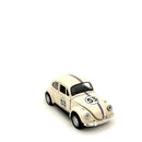 Carrinho Fusca Ferro Fricção Metal Miniatura Herbie 53 Cor -