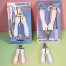 Kit Alicate Pet Tesoura Corte De Unhas Cães E Gatos + Lixa -