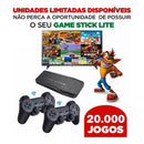 Video Game Stick 4K - 20000 Jogos 64Gb 2 Controle Sem Fios