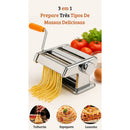 Maquina De Macarrão Manual Massa Lasanha Talharim Espaguete
