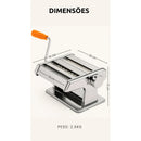 Maquina De Macarrão Manual Massa Lasanha Talharim Espaguete
