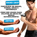 Kit 2 Flexor Dedos Hand Grip Treino Fisioterapia Mãos Braç -