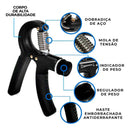Kit 2 Flexor Dedos Hand Grip Treino Fisioterapia Mãos Braç -