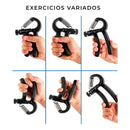 Kit 2 Flexor Dedos Hand Grip Treino Fisioterapia Mãos Braç -
