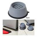 Kit 4 Peças Pé Máquina Lava E Seca Nivelador -