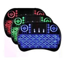 Mini Teclado Controle Sem Fio Para Smart Tv Pc -