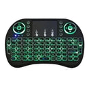 Mini Teclado Controle Sem Fio Para Smart Tv Pc -