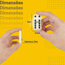 Domino De Osso Profissional - Pedras Grandes - Nybc -