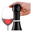 Tampa De Silicone A Vacuo Para Garrafa De Vinho Tinto Selada