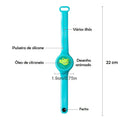 Pulseira Repelente Meninas Desenhos Infantil Criança -