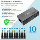 Bivolt Fonte Carregador Universal Laptop Notebook Computador