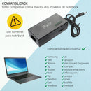 Bivolt Fonte Carregador Universal Laptop Notebook Computador