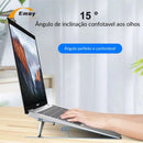 Base Suporte Notebook Regulável Metálico Home Office Table -