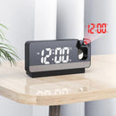 Relógio Despertador Digital Led Projetor De Hora Na Parede -