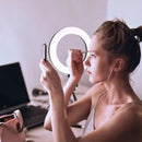 Iluminador De Led - Tripe Ring Light Usb 16Cm 3500K 5500K