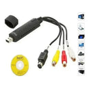 Conversor Placa Capture Vídeo Áudio Externo Usb Notebook P -