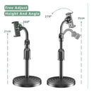Suporte Tripé Para Mesa Celular Mini Pedestal Ajustável 36 -