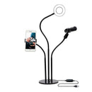 Ring Light Iluminação Led - Suporte Para Celular E Supor