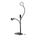 Ring Light Iluminação Led - Suporte Para Celular E Supor